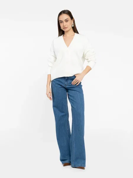 Кардиган Arber поліестер/акрил білий