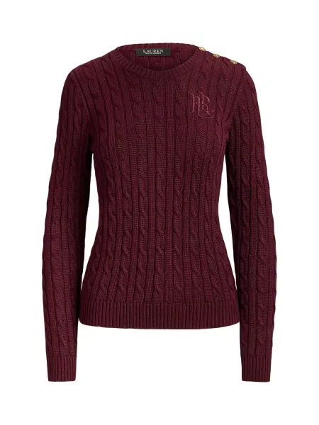 LAUREN RALPH LAUREN Pulover Vișiniu roșu