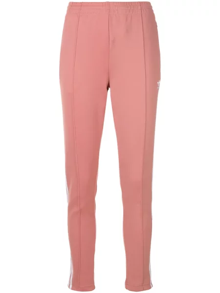 Pantaloni Adidas alergare roz