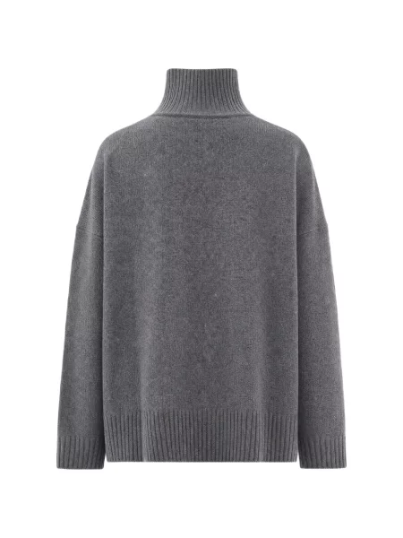 Pulover Max Mara de lână gri