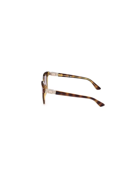 Guess okulary przeciwsłoneczne czerwony brązowe