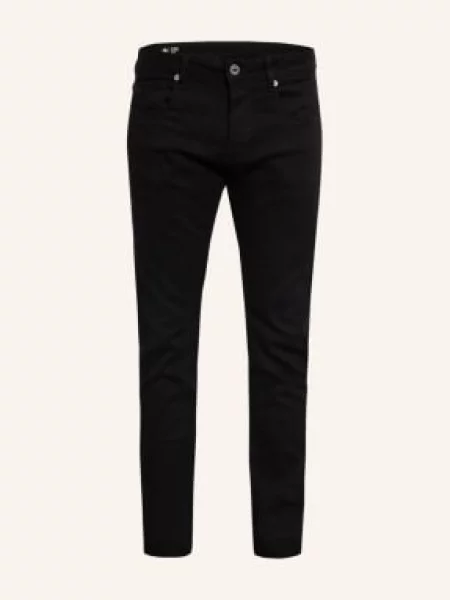G-Star Jeansy Slim Fit schwarz czarny