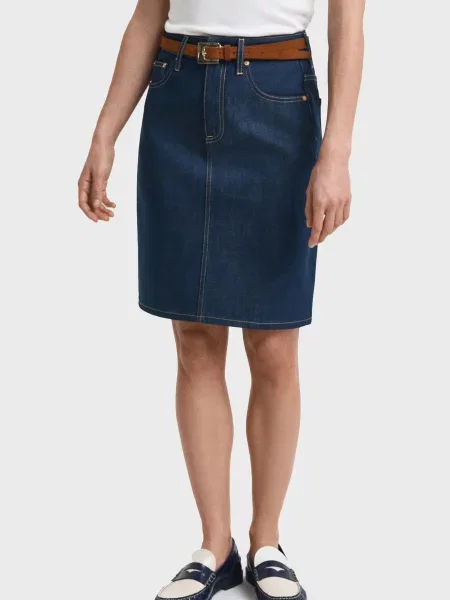 Джинсова спідниця Gant синя