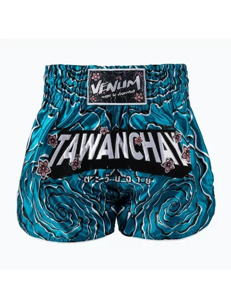Тренувальні шорти Venum X Tawanchay blue/white білі