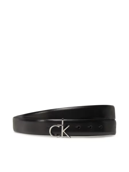Calvin Klein Ženski remen Ck Buckle Belt crna