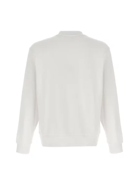 Lacoste bluza z bawełną biała