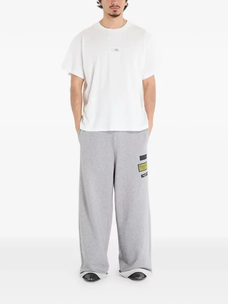 Tricou Mm6 Maison Margiela cu autograf alb