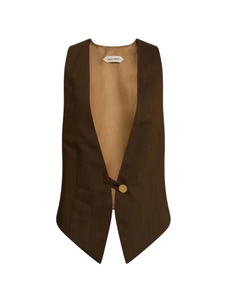 Vestă Alberta Ferretti maro