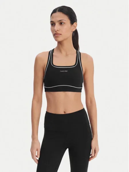 Calvin Klein Performance Biustonosz sportowy Icon czarny