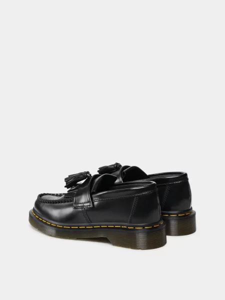 Кожаные лоферы Dr. Martens черные