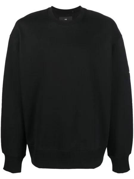 Hanorac crewneck Y-3 cu imagine negru