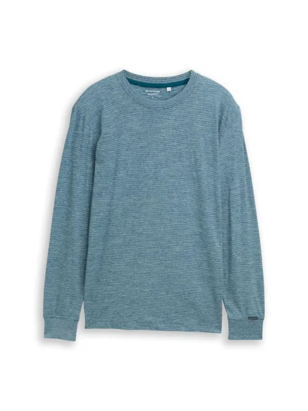 TOM TAILOR Tricou petrol verde