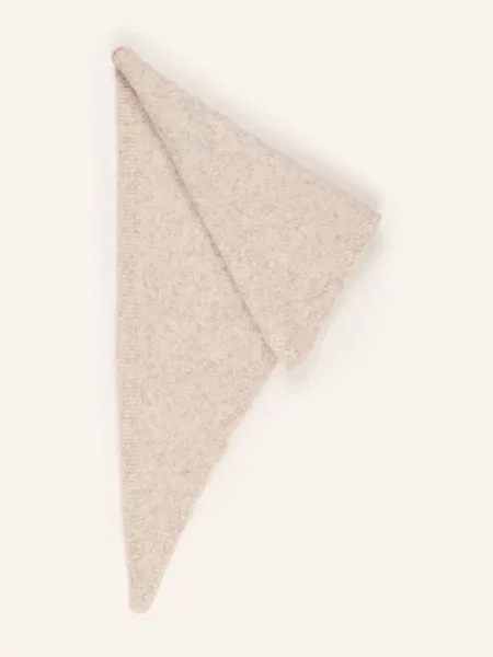 Samsøe Samsøe Chusta Trójkątna Sapia beige beżowa