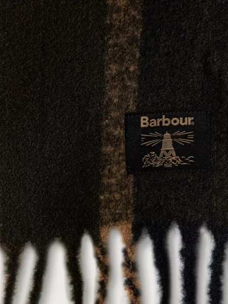 Barbour fular verde