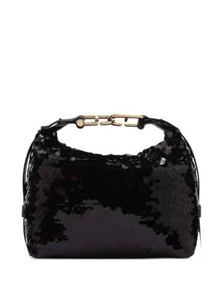 Colier Furla cu paiete negru