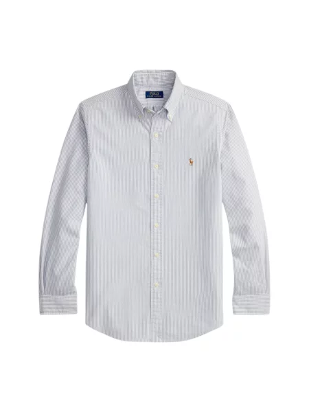 Polo Ralph Lauren Koszula Błękitny Custom Fit biała