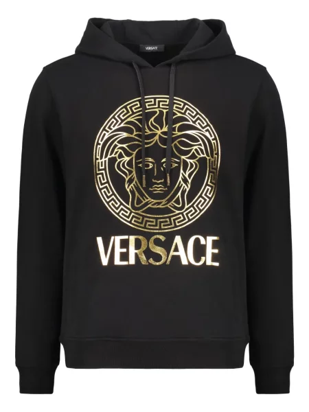Hanorac cu glugă Versace negru