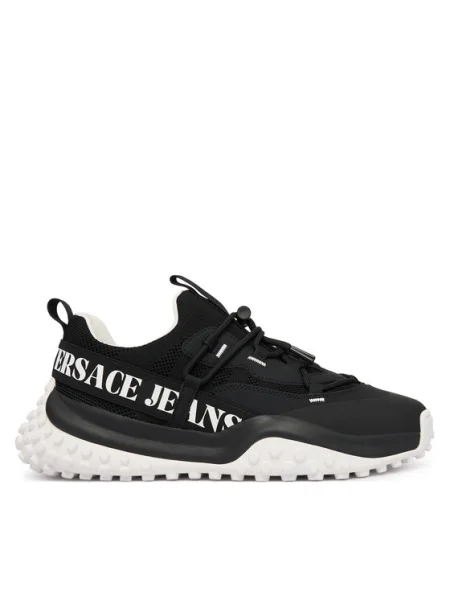 Versace Jeans Couture Nízke tenisky FONDO HYBER DIS. / biela čierna