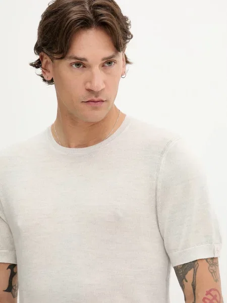 Rag & bone gyapjú póló bézs