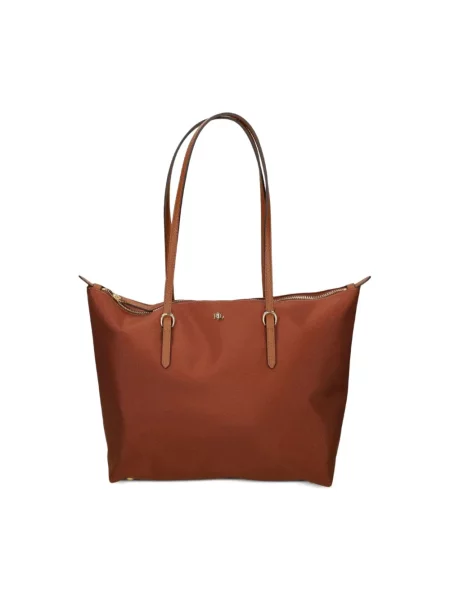 Torebka Lauren Ralph Lauren brązowa