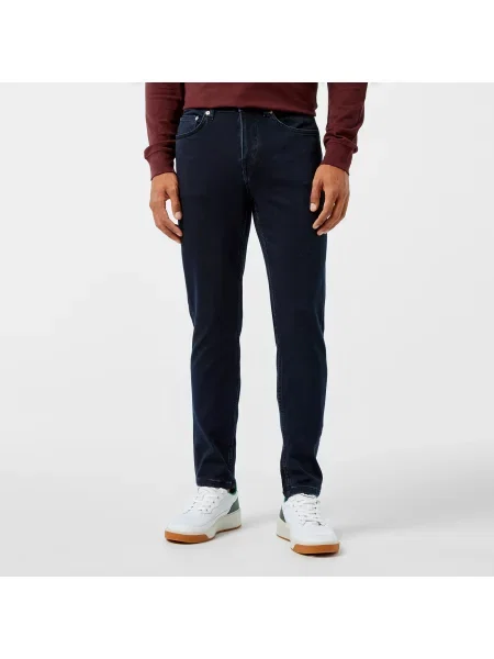 Lacoste Jeansy Slim Fit granatowe