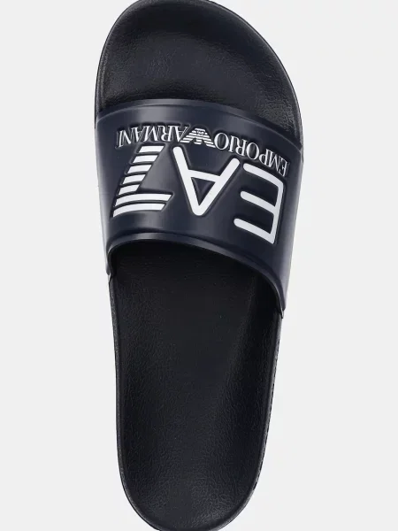 Шлепанцы Ea7 Emporio Armani черные