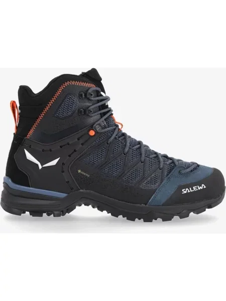 Buty trekkingowe Salewa MTN Trainer Lite Mid GORE-TEX ciemnoniebieskie czarne