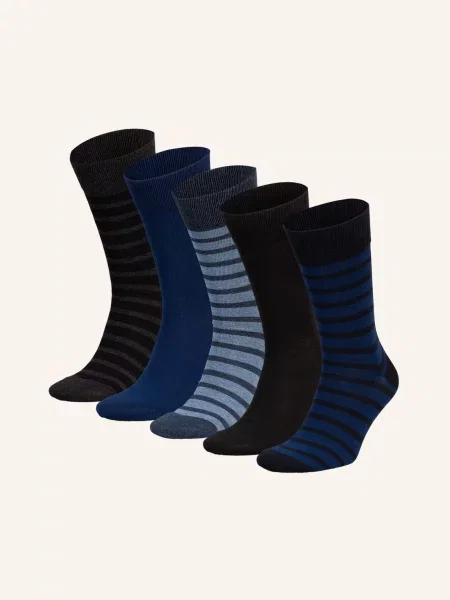 Falke Skarpety Happy Box W Pudełku Prezentowym 5 Par grau