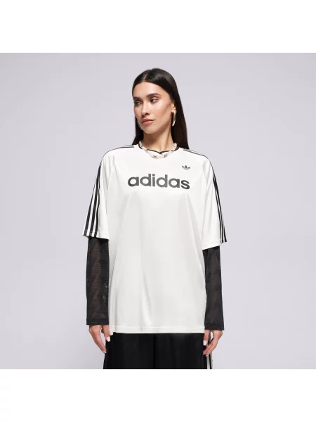 Adidas T-Shirt Lace Ls Jersey biała