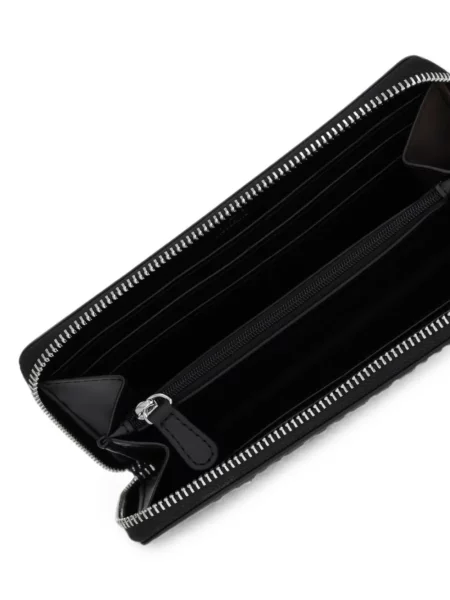 Peněženka Love Moschino s autogramem černá