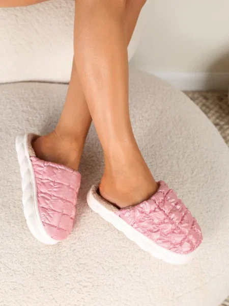 Papuci de casă Aquintina roz