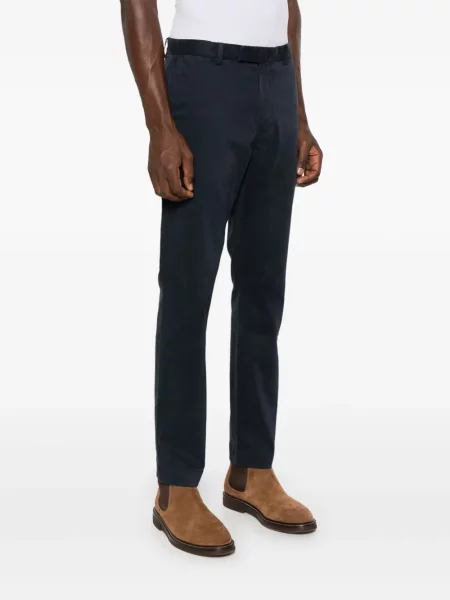 Žebrované zúžené ponožky Polo Ralph Lauren modré