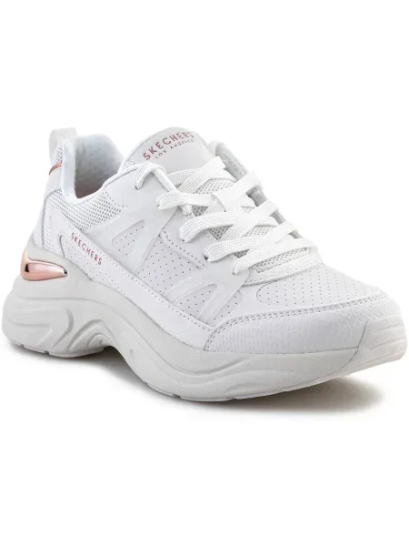 Pantofi Skechers alb