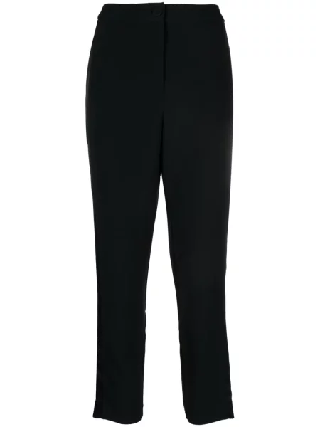 Pantaloni Federica Tosi din satin negru
