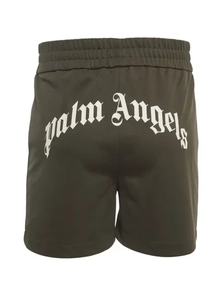 Σορτς Palm Angels με αυτόγραφο καφέ