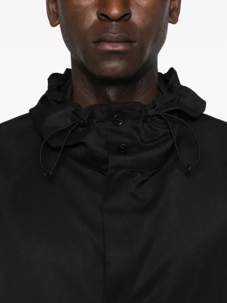 Hanorac cu glugă Y-3 cu dungi negru