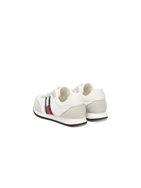 Tommy Jeans Nízke tenisky CLASSIC svetlosivá / červená / čierna / biela modrá