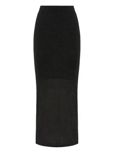 Fustă Missoni cu crăpătură negru