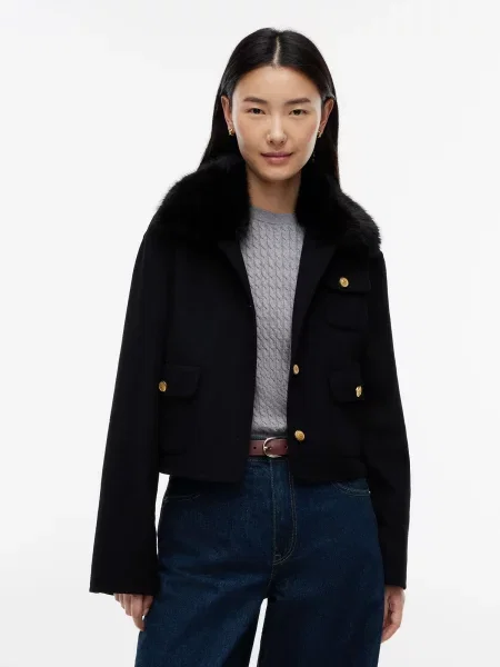 TOMMY HILFIGER Prechodná bunda čierna