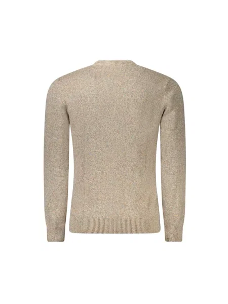 Sweter Guess Jeans z długim rękawem beżowy