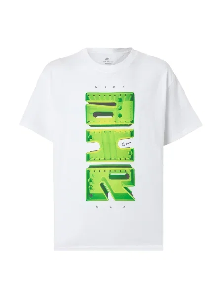 Nike Sportswear Tricou AM DAY PLUS verde / verde deschis / negru alb
