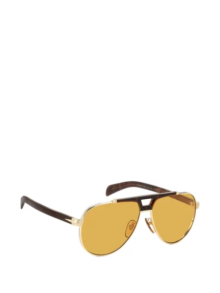 Ochelari de soare Eyewear By David Beckham cu imprimeu geometric