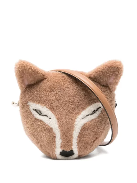 Geantă Jimmy Choo maro