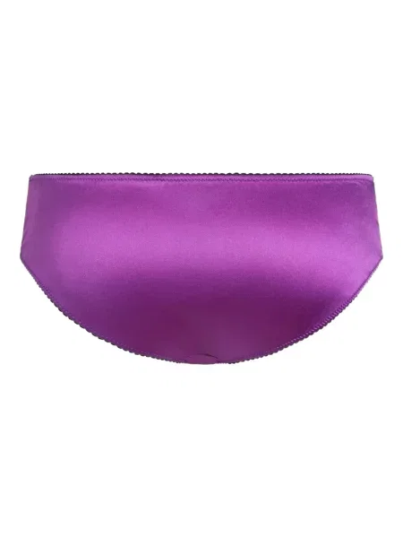 Kelnaitės Dolce & Gabbana satino violetinė