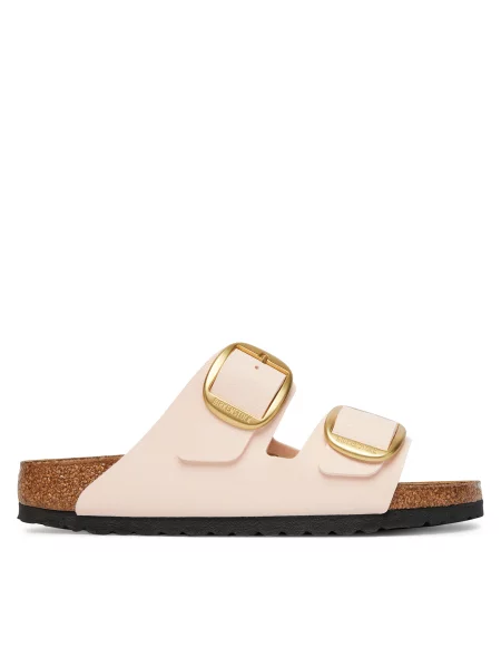 Tenisky Birkenstock Arizona Big Buckle Birkibuc Light Rose EUR 37 růžové