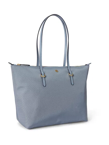 Geantă shopper Lauren Ralph Lauren albastru