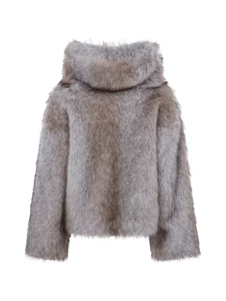 Geacă Bb Couture cu blană gri
