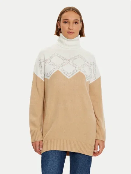 Liu Jo Sport Поло кафяв