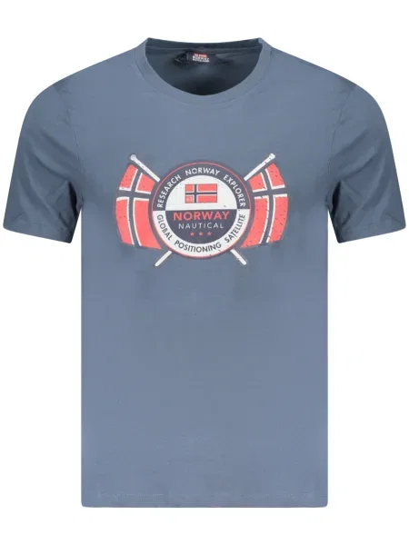 Tricou Norway 1963 scurt albastru