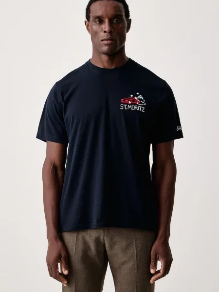Saint Barth tricou pentru bărbați din